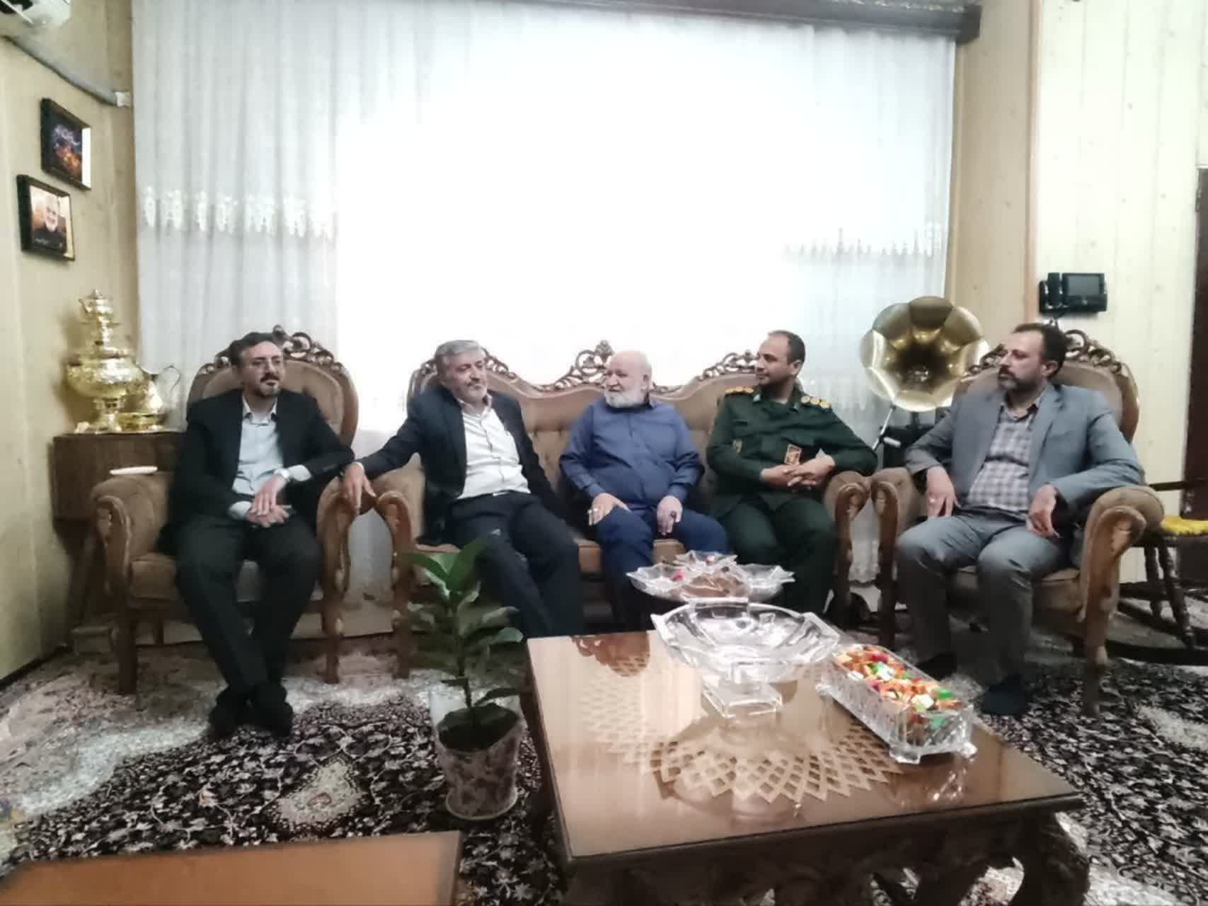 دیدار با جانباز سرافراز دفاع مقدس